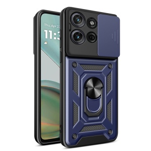 Husa pentru Motorola Moto G75 - Techsuit CamShield Series - Blue - Img 1