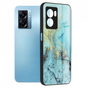 Husa pentru Oppo A77 5G - Techsuit Glaze Series - Blue Ocean