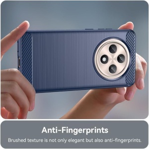 Husa pentru Oppo Reno12 F 4G / Reno12 F 5G / Reno12Â FS - Techsuit Carbon Silicone - Blue - Img 7