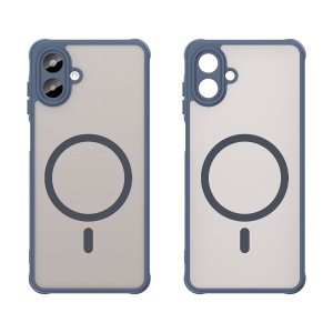 Husa pentru Samsung Galaxy A07 4G - Techsuit HaloFrost II MagSafe - Navy Blue - Img 2