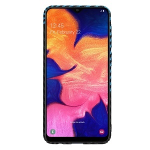 Husa pentru Samsung Galaxy A10 - Techsuit Carbonite FiberShell - Blue Pulse - Img 2