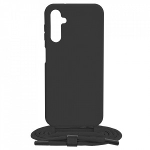 Husa pentru Samsung Galaxy A14 4G / A14 5G - Techsuit Crossbody Lanyard - Black - Img 8