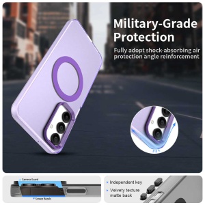 Husa pentru Samsung Galaxy A16 4G / A16 5G - Techsuit CandyCase MagSafe - Purple - Img 4