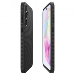 Husa pentru Samsung Galaxy A35 5G - Spigen Liquid Air - Matte Black - Img 5