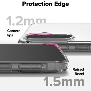 Husa pentru Samsung Galaxy A36 5G / A56 5G - Ringke Fusion - Clear - Img 7