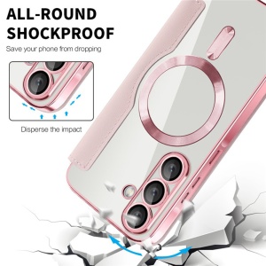 Husa pentru Samsung Galaxy A36 5G - Techsuit SmartMag Book Case - Pink - Img 4