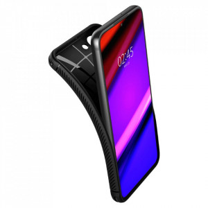 Husa pentru Samsung Galaxy S22 5G - Spigen Rugged Armor - Black - Img 5