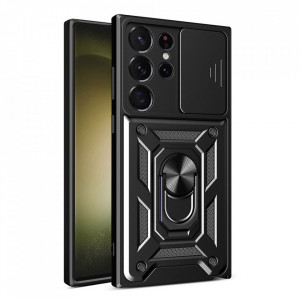 Husa pentru Samsung Galaxy S23 Ultra - Techsuit CamShield Series - Black - Img 1