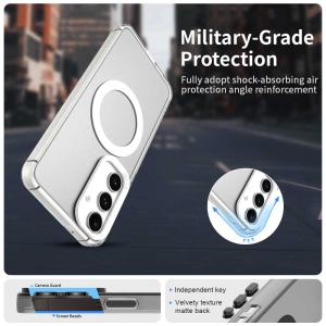 Husa pentru Samsung Galaxy S24 Plus / S25 Plus - Techsuit CandyCase MagSafe - White - Img 2