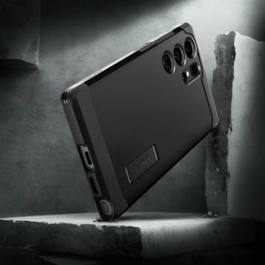 Husa pentru Samsung Galaxy S24 Ultra - Spigen Tough Armor - Black - Img 6