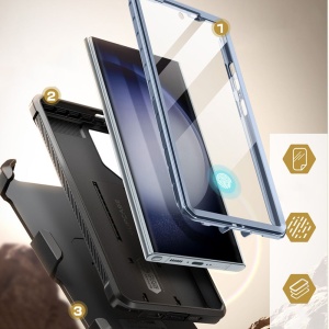 Husa pentru Samsung Galaxy S24 Ultra - Supcase Unicorn Beetle Pro - Tilt - Img 11