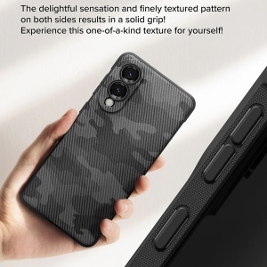 Husa pentru Samsung Galaxy S25 Edge - Ringke Onyx Design - Camo Black - Img 6
