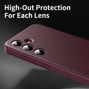 Husa pentru Samsung Galaxy S25 Plus - Techsuit SmartView Series - Red - Img 4