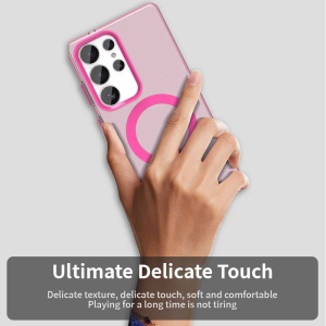 Husa pentru Samsung Galaxy S25 Ultra - Techsuit CandyCase MagSafe - Pink - Img 6