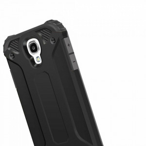Husa pentru Samsung Galaxy S4 i9500 - Techsuit Hybrid Armor - Black - Img 2