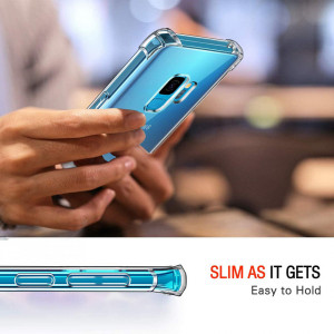 Husa pentru Samsung Galaxy S9 - Techsuit Shockproof Clear Silicone - Clear - Img 6
