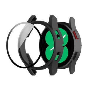 Husa pentru Samsung Galaxy Watch FE + Folie - Techsuit Defense360 Pro - Black