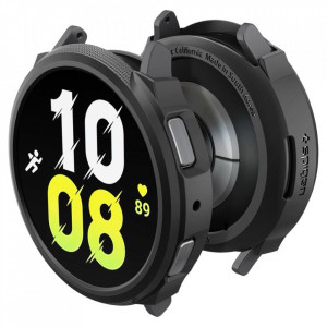 Husa pentru Samsung Galaxy Watch6 44mm - Spigen Liquid Air - Matte Black - Img 2