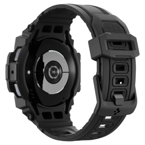 Husa pentru Samsung Galaxy Watch7Â 40mm + Curea - Spigen Rugged Armor Pro - Black - Img 3