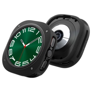 Husa pentru Samsung Galaxy WatchÂ Ultra 47mm - Spigen Caseology Vault - Matte Black - Img 3