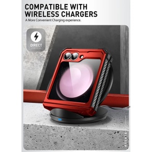Husa pentru Samsung Galaxy Z Flip6 + Folie - I-Blason Armorbox - Ruddy - Img 6