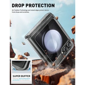 Husa pentru Samsung Galaxy Z Flip6 - I-Blason Cosmo - Frost Black - Img 6