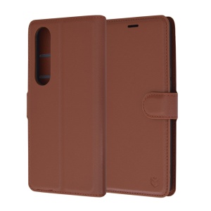 Husa pentru Sony Xperia 1 VI - Techsuit Leather Folio - Brown - Img 1