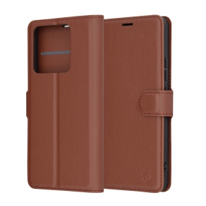 Husa pentru Xiaomi 14T - Techsuit Leather Folio - Brown - Img 1