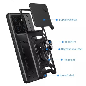 Husa pentru Xiaomi 15 Pro - Techsuit CamShield Series - Black - Img 2
