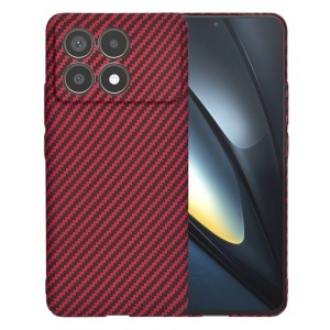 Husa pentru Xiaomi Poco F6 Pro - Techsuit Carbonite FiberShell - Red - Img 1