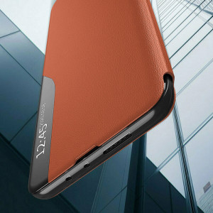 Husa pentru Xiaomi Redmi A1 / A2 - Techsuit eFold Series - Orange - Img 4