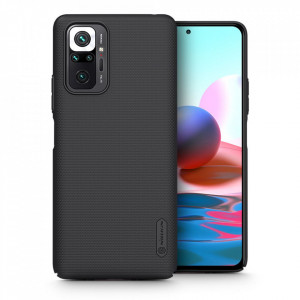 Husa pentru Xiaomi Redmi Note 10 Pro / Note 10 Pro Max - Nillkin Super Frosted Shield - Black - Img 2