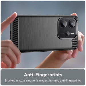 Husa pentru Xiaomi Redmi Note 14 4G (Standard) - Techsuit Carbon Silicone - Blue - Img 5