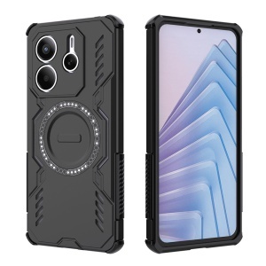 Husa pentru Xiaomi Redmi Note 14 5G - Techsuit ArmorMag Case - Black - Img 2