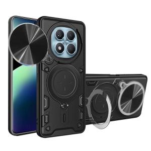 Husa pentru Xiaomi Redmi Note 14 Pro 4G / Poco F7 - Techsuit CamGuard Pro - Black