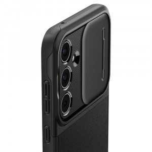 Husa Samsung Galaxy A55 5G - Spigen Optik Armor - Black - Img 7