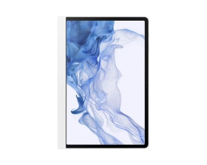 Husa Samsung Note View Cover pentru Tab S7+/ S7 FE/ S8+, EF-ZX800PWEGEU, White