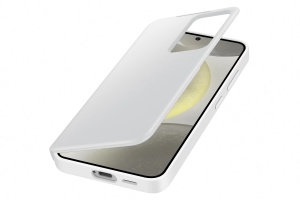 Husa Smart View Wallet Case pentru Galaxy S24, EF-ZS921CWEGWW - White