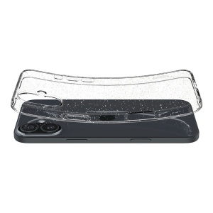 Huse pentru iPhone 16 Plus - Spigen Liquid Crystal Glitter - Crystal Quartz - Img 4