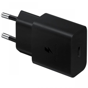 Incarcator Priza Type-C 15W, Fast Charging - Samsung (EP-T1510NBEGEU) - Black (Blister Packing) - Img 2