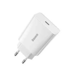 Incarcator retea Baseus Speed Mini QC 1C 20W Alb
