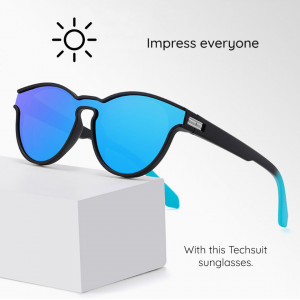Ochelari de Soare - Techsuit (TR7545) - Bright Black / Grey - Img 7