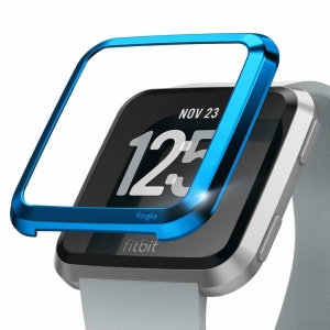 Rama ornamentala otel inoxidabil Ringke Fitbit Versa Albastru electric