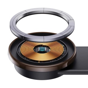 Suport auto Baseus C02 Magnetic, compatibil cu MagSafe, 360°, Negru - Img 6