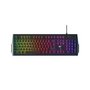 Tastatura cu Lumini RGB pentru Gaming 1.4m, 300mA - Havit (KB866L) - Black / Red - Img 4