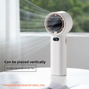 Ventilator Portabil, 4000mAh - Techsuit (K38) - Black - Img 4