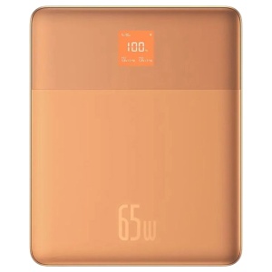 Baterie externa Baseus Blade 2 12000mAh, 65W, 2x USB-C portocaliu