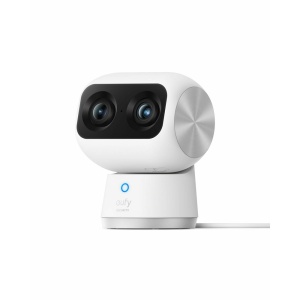 Camera de supraveghere eufy Security S350 Interior Dual Camera Pan&Tilt Rezolutie 4K UHD 8Ă— Zoom 360Â° PTZ AI Dual-Band Wi-Fi