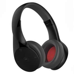 Casti Bluetooth Wireless On-ear, Alexa, Siri, Foldable - Motorola Sound Moto (XT500) - Black - Img 1