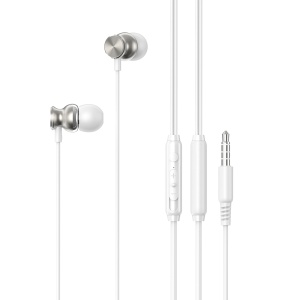 Casti cu Fir Jack, 1.2m - ColorWay UrbanBeat (CW-WD03WT) - White - Img 1